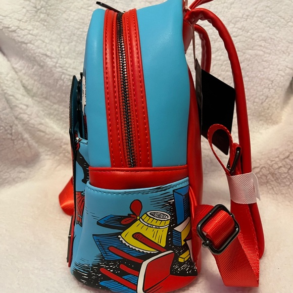 Loungefly Dr. Seuss Colorful Character Mini Backpack - Picture 3 of 6